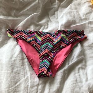 Victoria’s Secret PINK printed bikini bottom size MED
